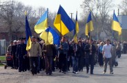 Мітинг-реквієм біля пам’ятного знака «Жертвам Чорнобиля»