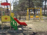 Новий ігровий майданчик в дитячому садочку "Сонечко"